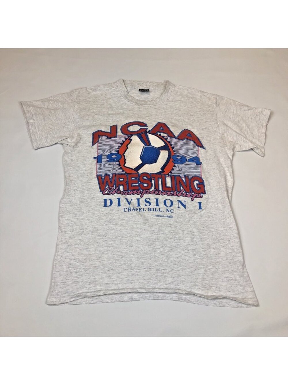 Vintage 1994 NCAA Wrestling Championships Chapel Hill NC T-Shirt USA Large